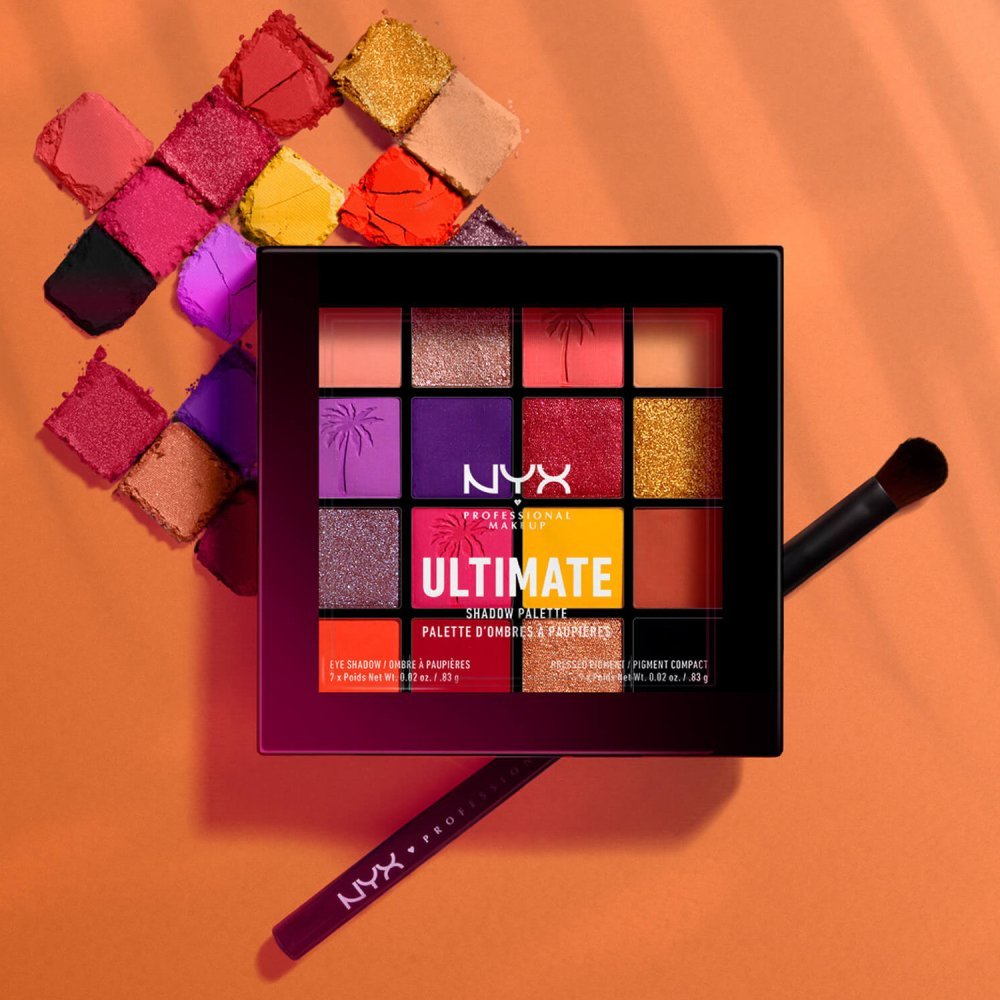 Paleta machiaj NYX Professional Makeup Ultimate Shadow Palette Festival