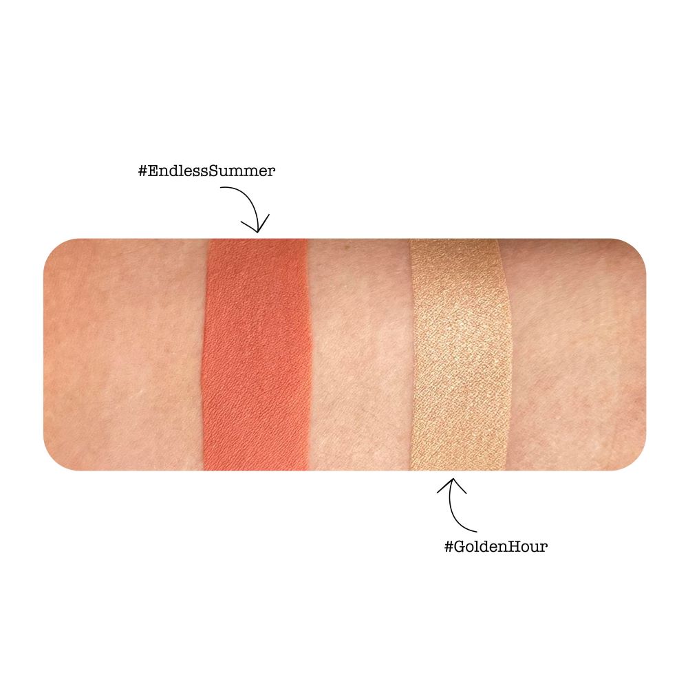 Paleta multifunctionala theBalm Voyage Gold Coast Face Palette