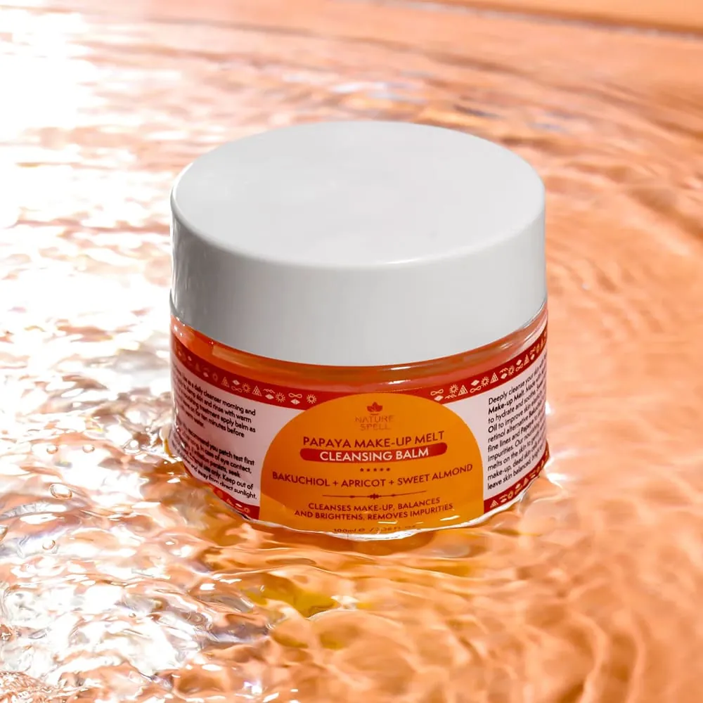 Balsam Demachiant Nature Spell Papaya Cleansing Makeup Balm