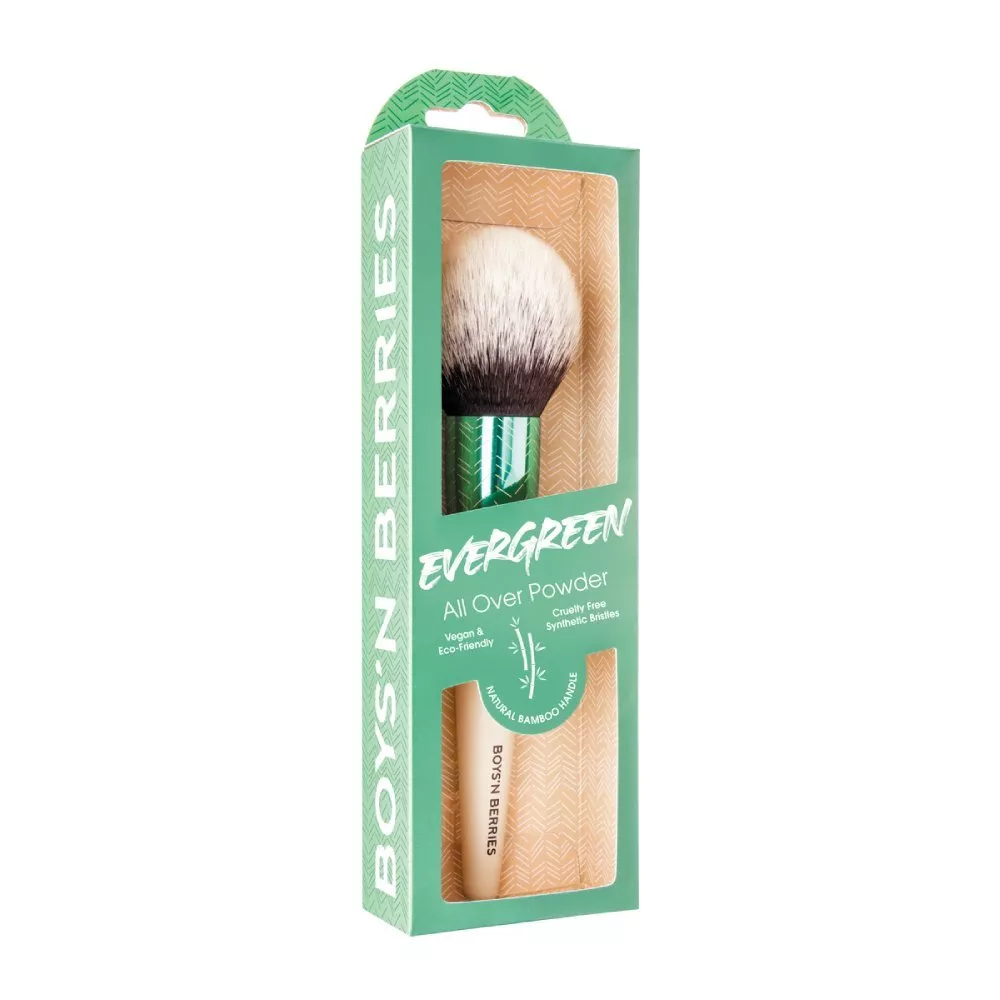 Pensula Profesionala Machiaj Boys`n Berries Evergreen All Over Powder