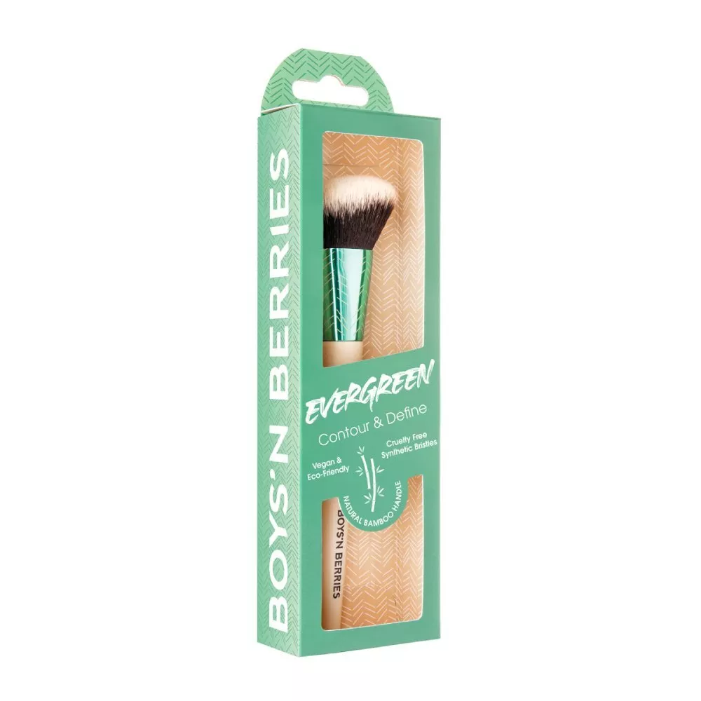Pensula Profesionala Machiaj Boys`n Berries Evergreen Contour & Define