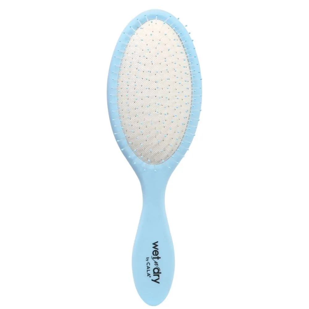 Perie pentru Parul Umed & Uscat CALA Wet-N-Dry Hair Brush - Blue