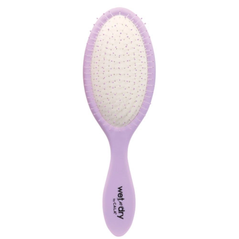 Perie pentru Parul Umed & Uscat CALA Wet-N-Dry Hair Brush - Lavender