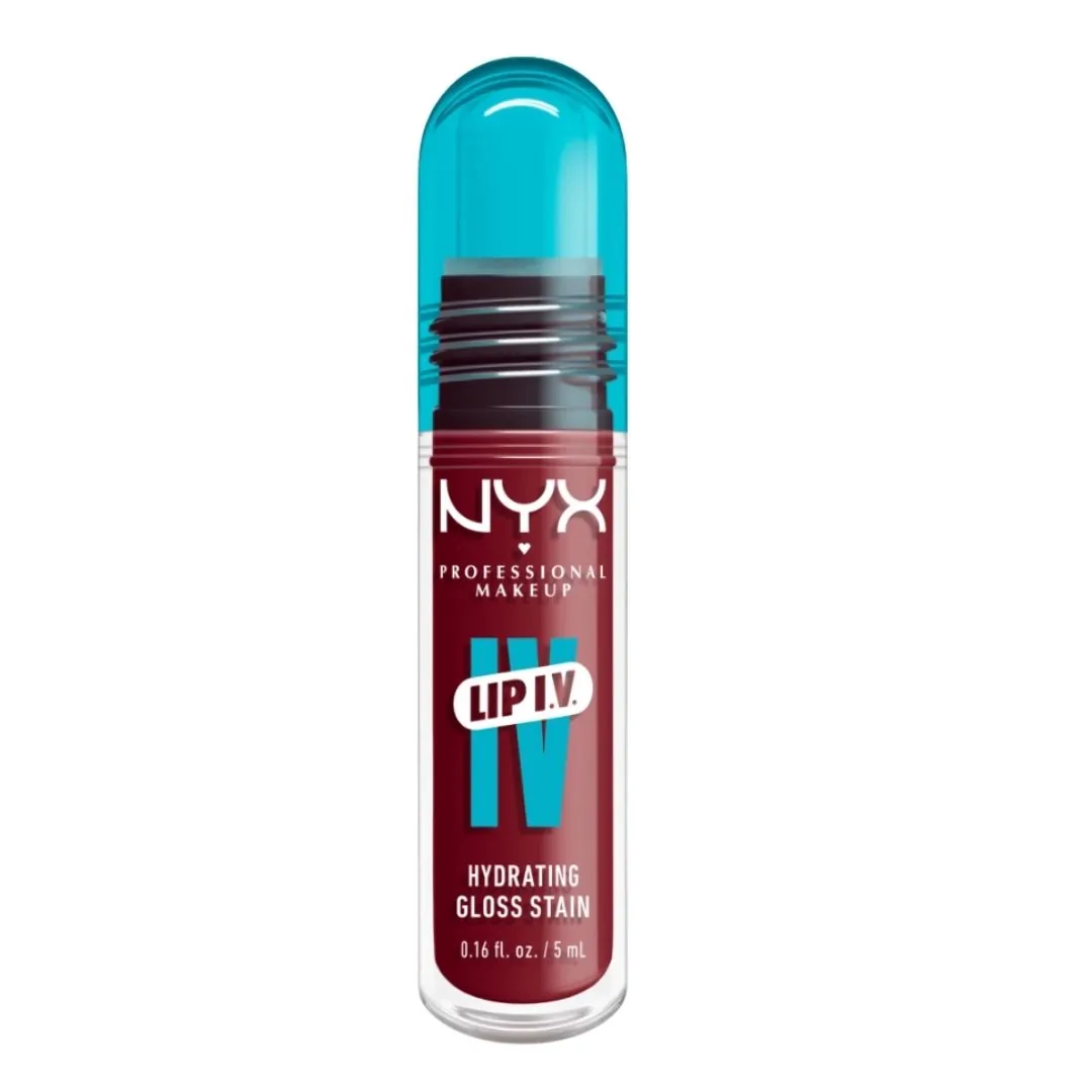 Gloss pentru buze hidratant NYX Professional Makeup Lip IV Hydrating Gloss Stain Gloss pentru buze hidratant NYX Professional Makeup Lip IV Hydrating Gloss Stain Petal Pourin`