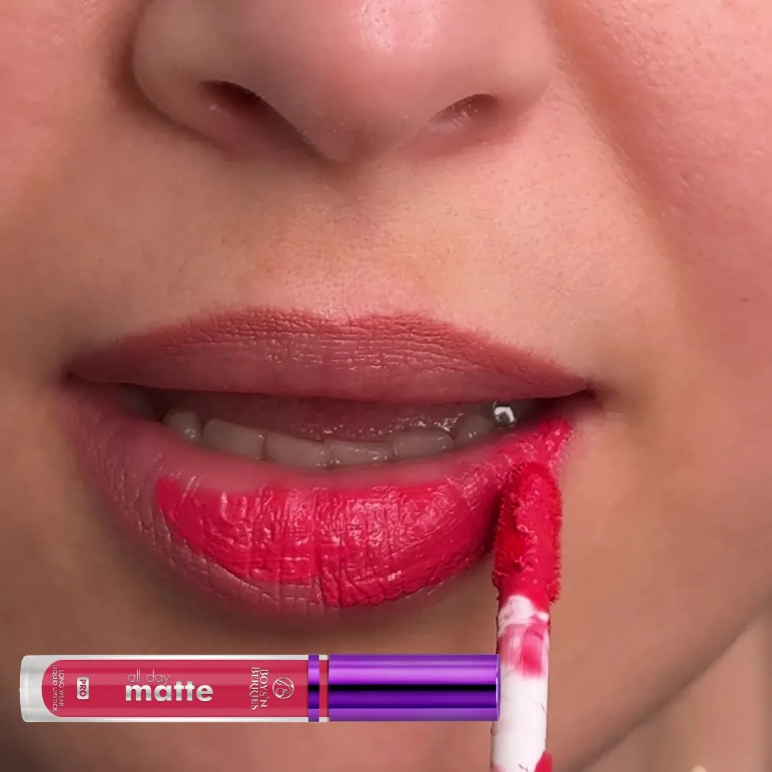 Videoclip Ruj Lichid de Buze Boys`n Berries All Day Matte Pixie