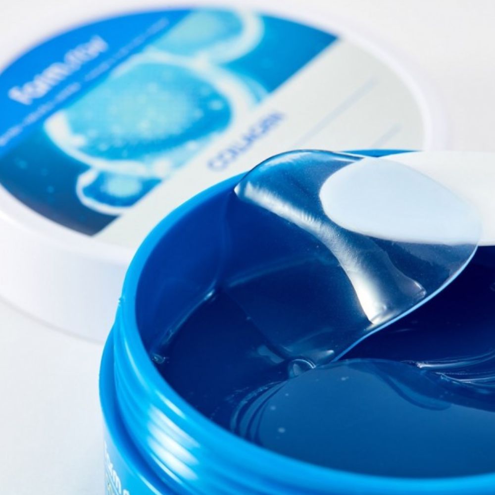 Plasturi Hidratanti pentru Zona Ochilor Farmstay Collagen Water Full Hydrogel Eye Patch