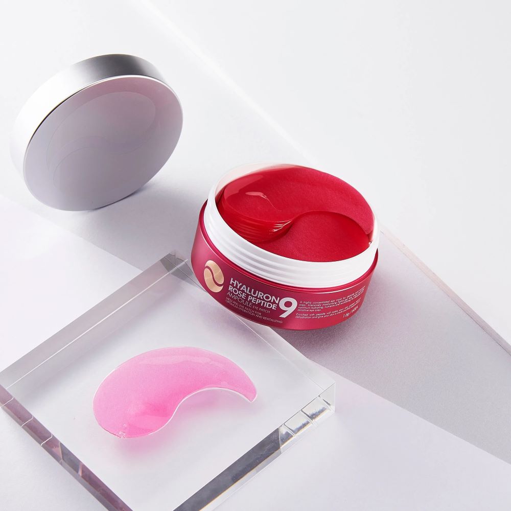 Plasturi zona ochilor Medi-Peel Hyaluron Rose Peptide Eye Patch