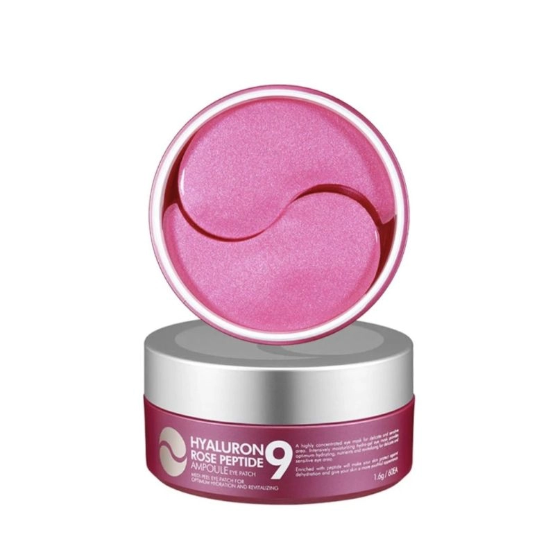 Plasturi zona ochilor Medi-Peel Hyaluron Rose Peptide Eye Patch