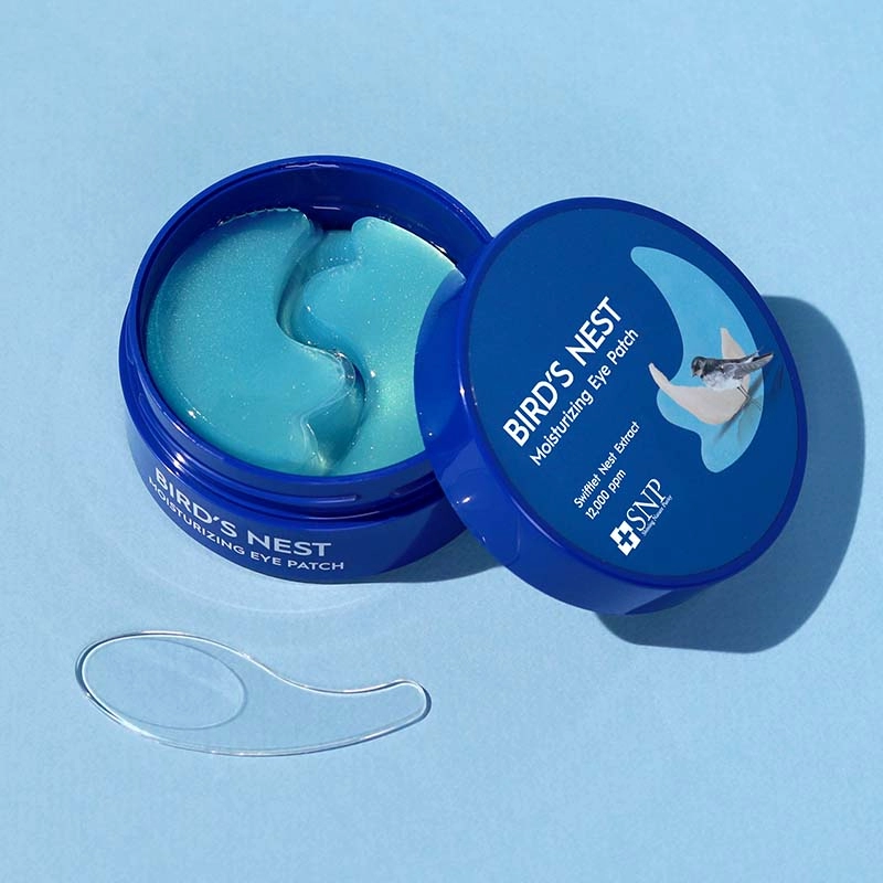 Plasturi Hidratanti & Revitalizanti SNP Bird`s Nest Moisturizing Eye Patch Swiftlet Nest Extract