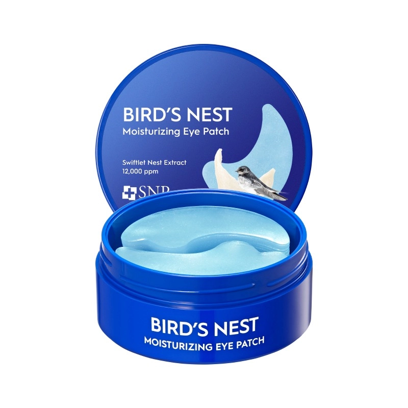 Plasturi Hidratanti & Revitalizanti SNP Bird`s Nest Moisturizing Eye Patch Swiftlet Nest Extract
