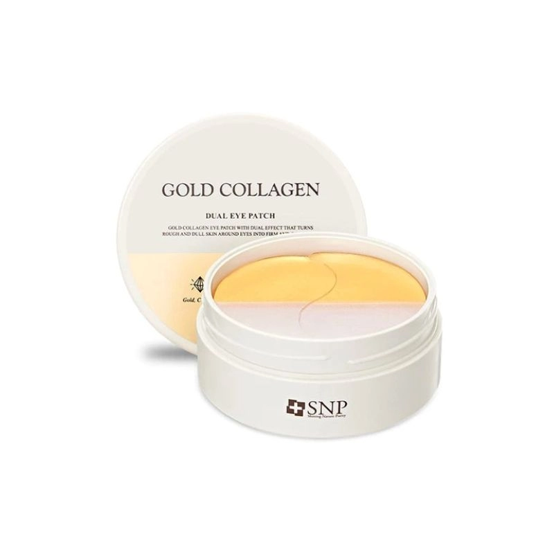 Plasturi Hidratanti SNP Gold Collagen Dual Eye Patch