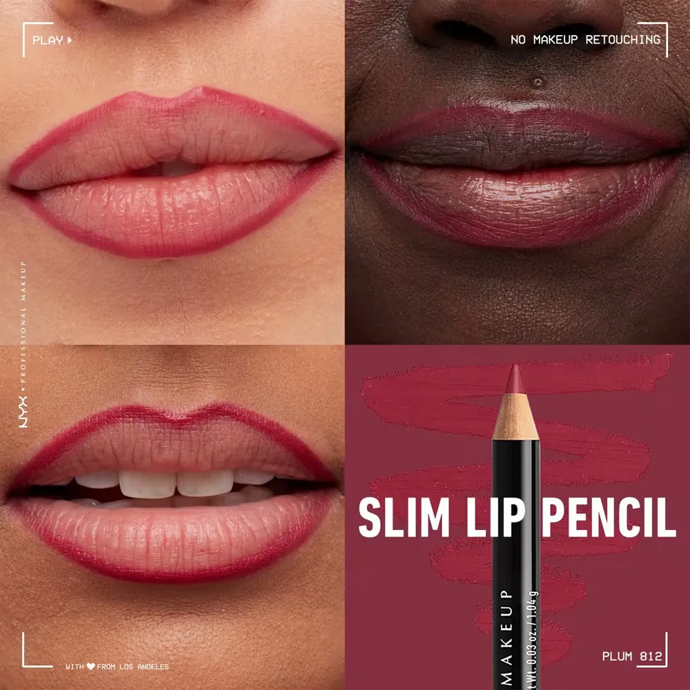 Creion buze NYX Professional Makeup Slim Lip Pencil Plum