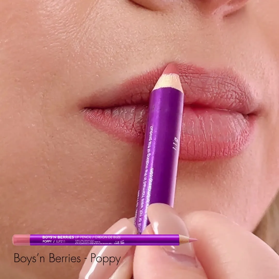 Videoclip Creion Buze Boys`n Berries Pro Lip Liner Pencil Poppy
