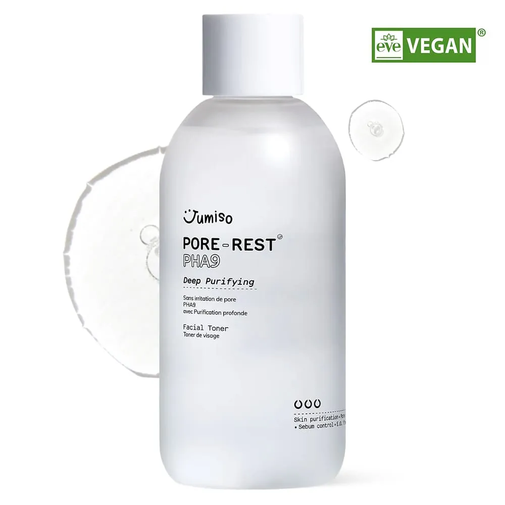 Lotiune tonica pentru ten gras Jumiso PORE-REST PHA 9 Deep Purifying Facial Toner