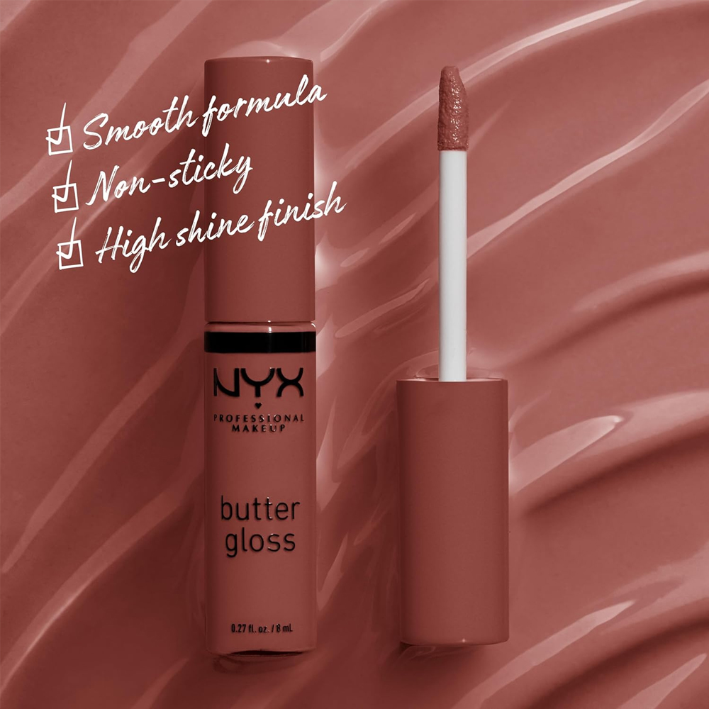 Luciu buze NYX Professional Makeup Butter Gloss Praline