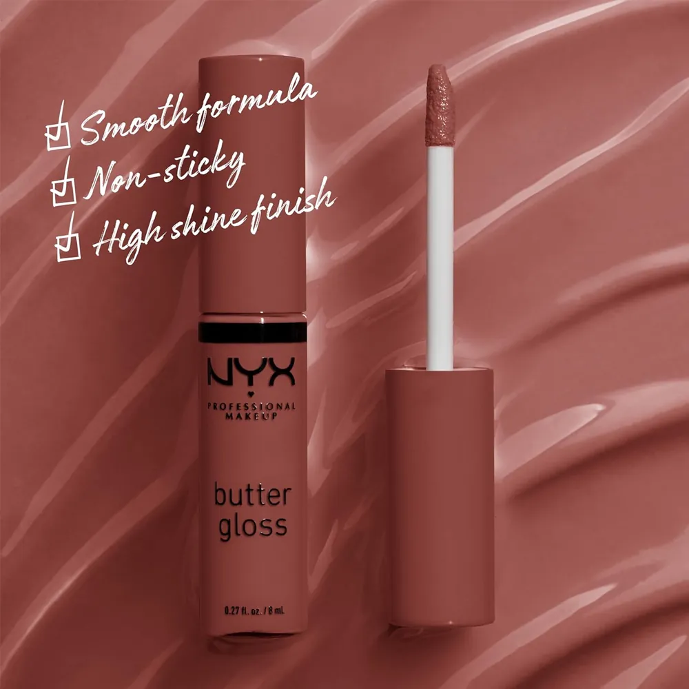 Luciu buze NYX Professional Makeup Butter Gloss Praline