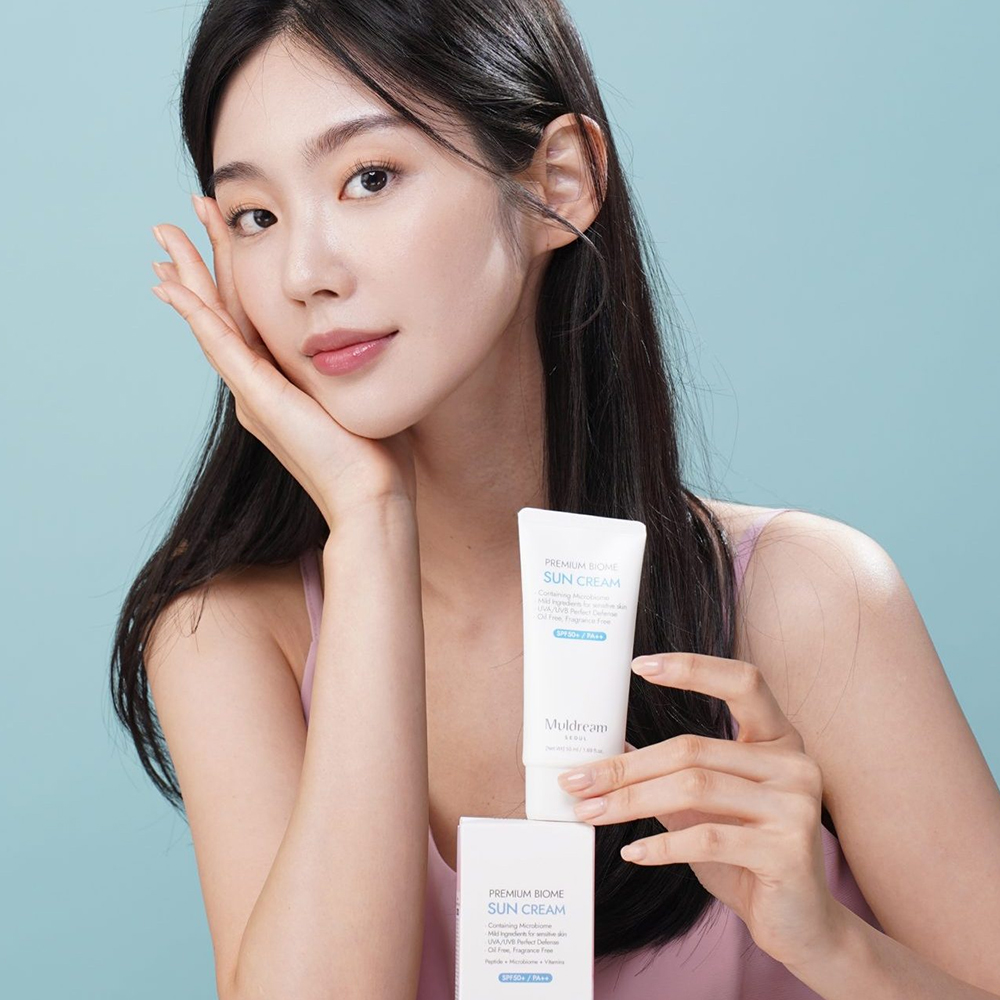 Crema pentru Ten Sensibil Muldream Premium Biome Sun Cream SPF50+