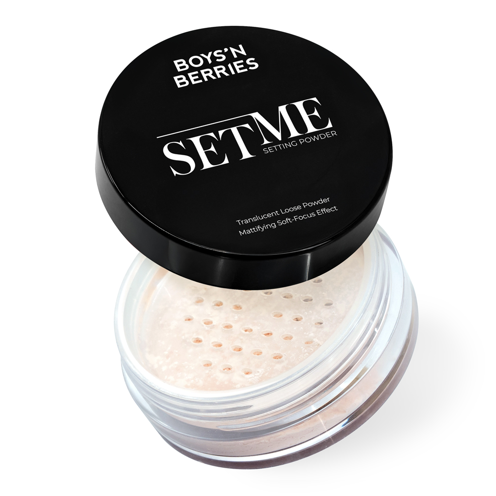 Pudra Pulbere Translucida pentru Fixare Boys`n Berries Set Me Translucent Loose Powder