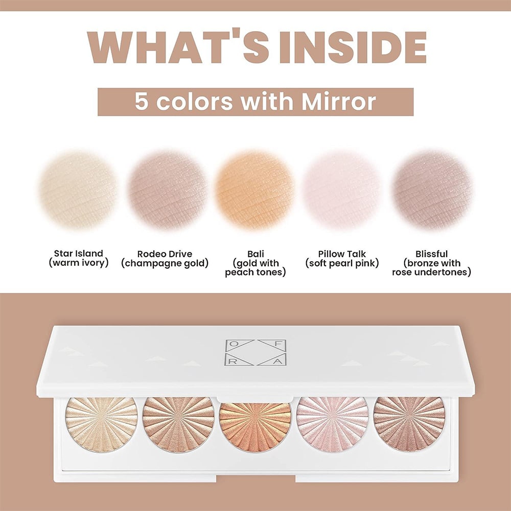 Paleta Iluminatoare OFRA glow Signature Palette