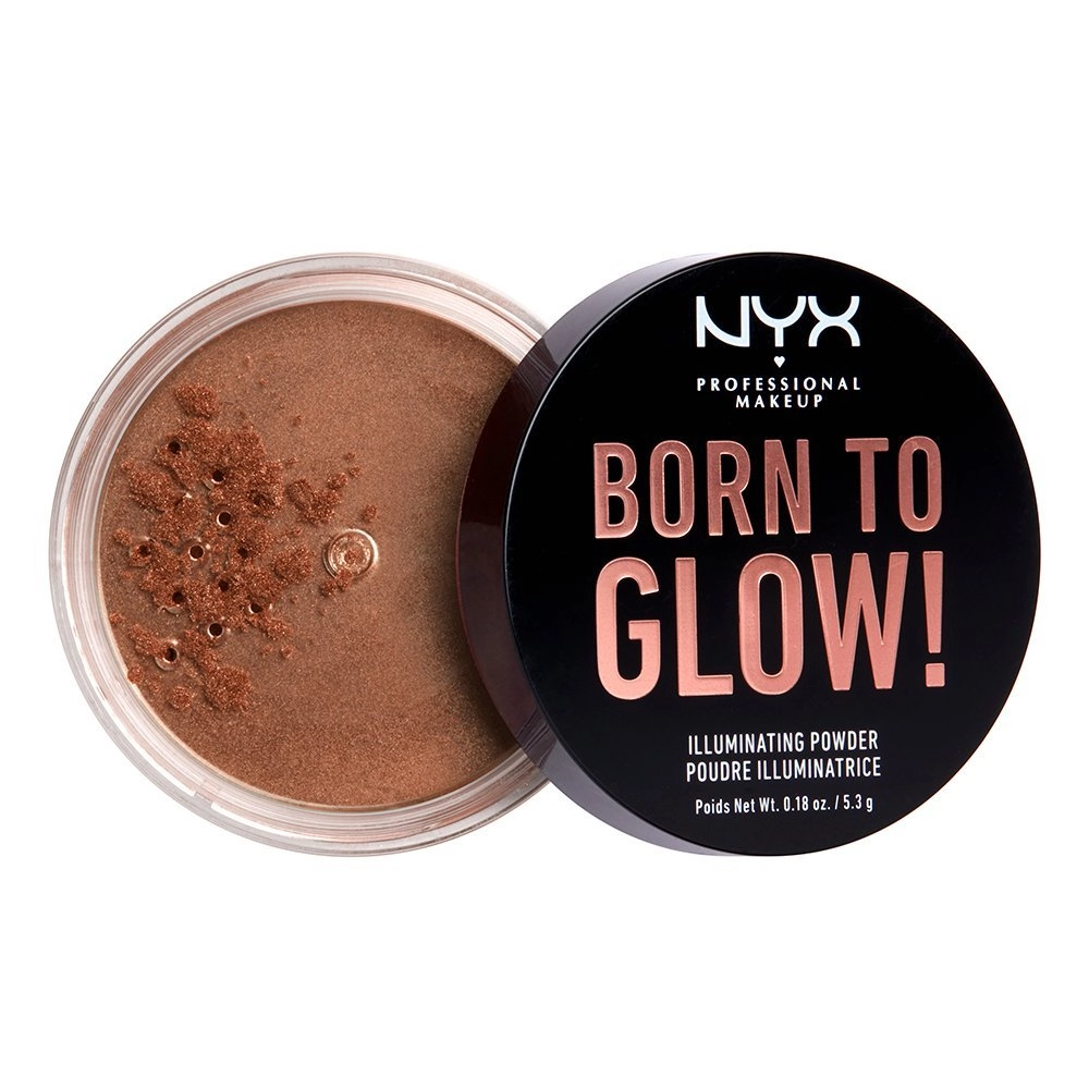 Pudra Iluminatoare NYX Professional Makeup Born To Glow Illuminating Powder Desert Night