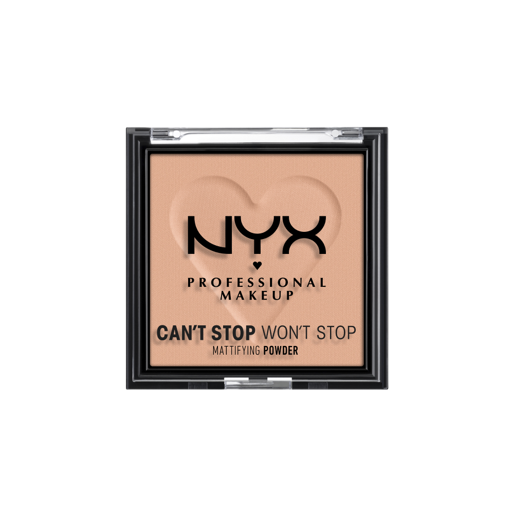 Pudra NYX Professional Makeup Can`t Stop Won`t Stop Mattifying Powder Brightening Peach