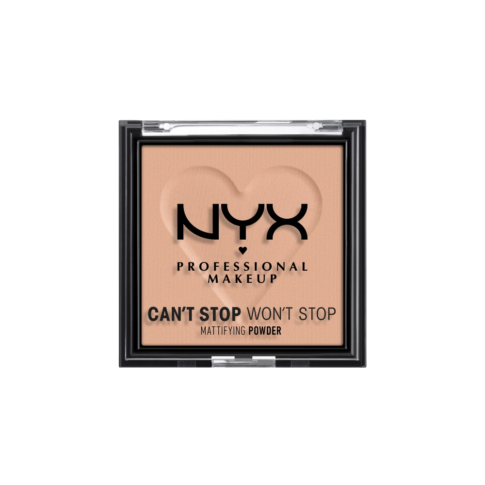 Pudra NYX Professional Makeup Can`t Stop Won`t Stop Mattifying Powder Brightening Peach