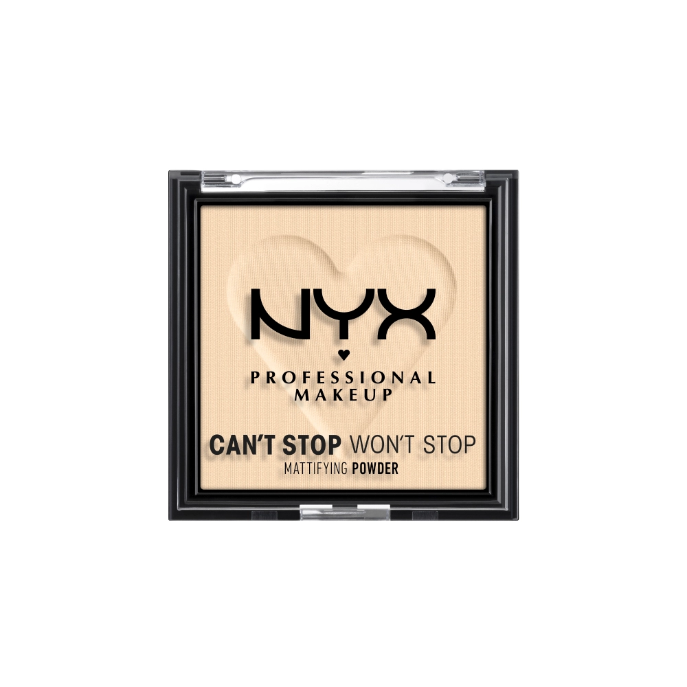 Pudra NYX Professional Makeup Can`t Stop Won`t Stop Mattifying Powder Brightening Peach