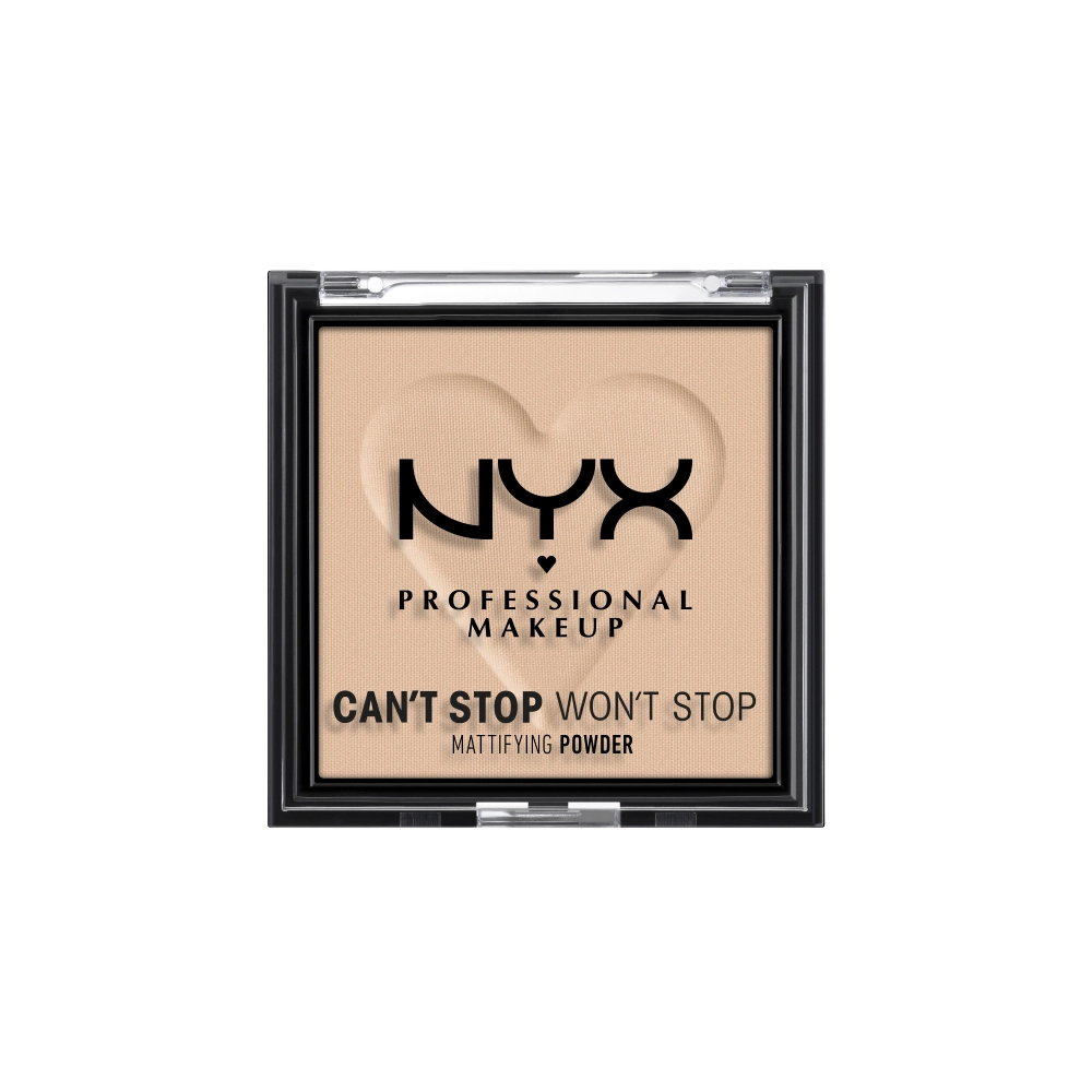 Pudra NYX Professional Makeup Can`t Stop Won`t Stop Mattifying Powder Medium