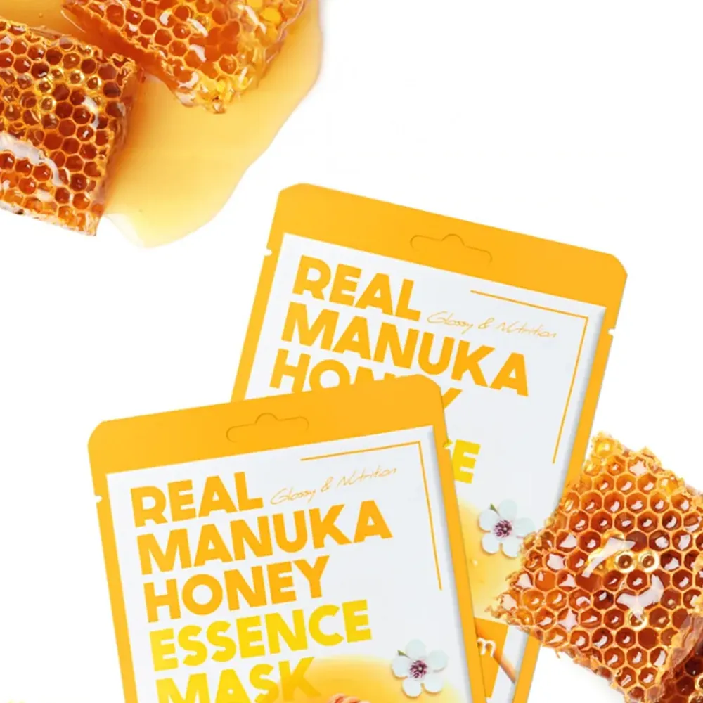 Masca de Fata cu Miere de Manuka Farmstay Real Manuka Honey Essence Mask