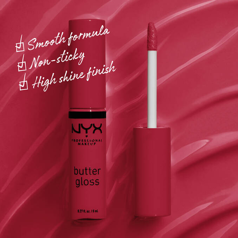 Luciu buze NYX Professional Makeup Butter Gloss Red Velvet