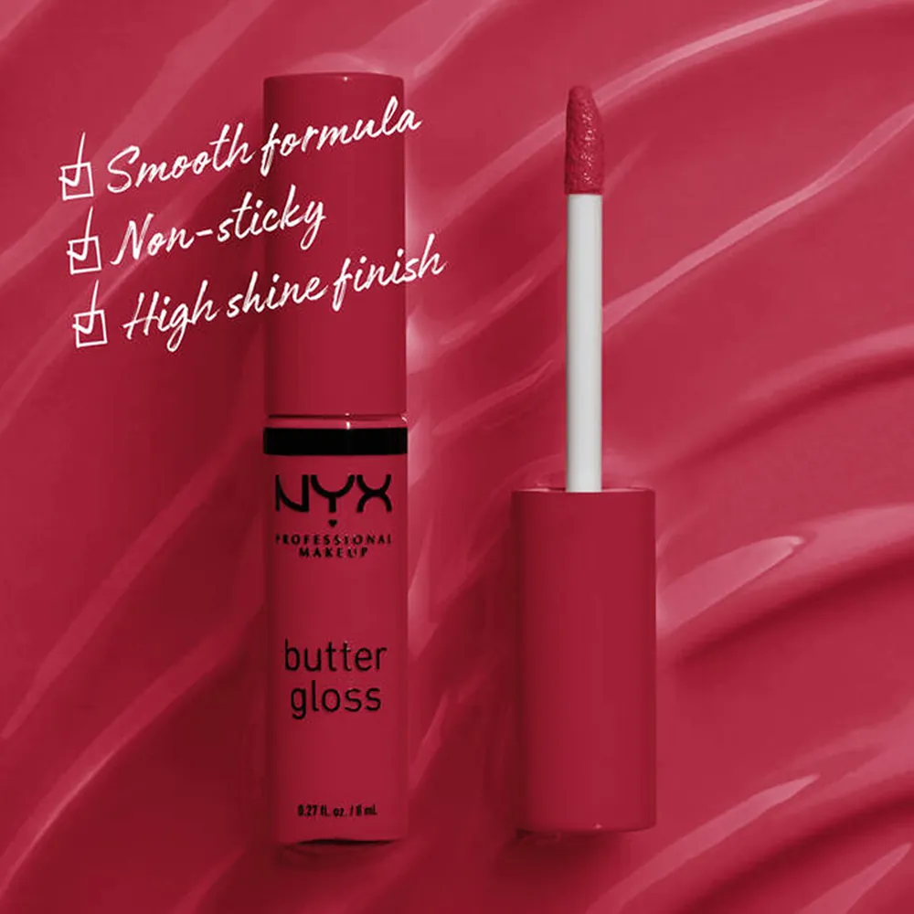 Luciu buze NYX Professional Makeup Butter Gloss Red Velvet