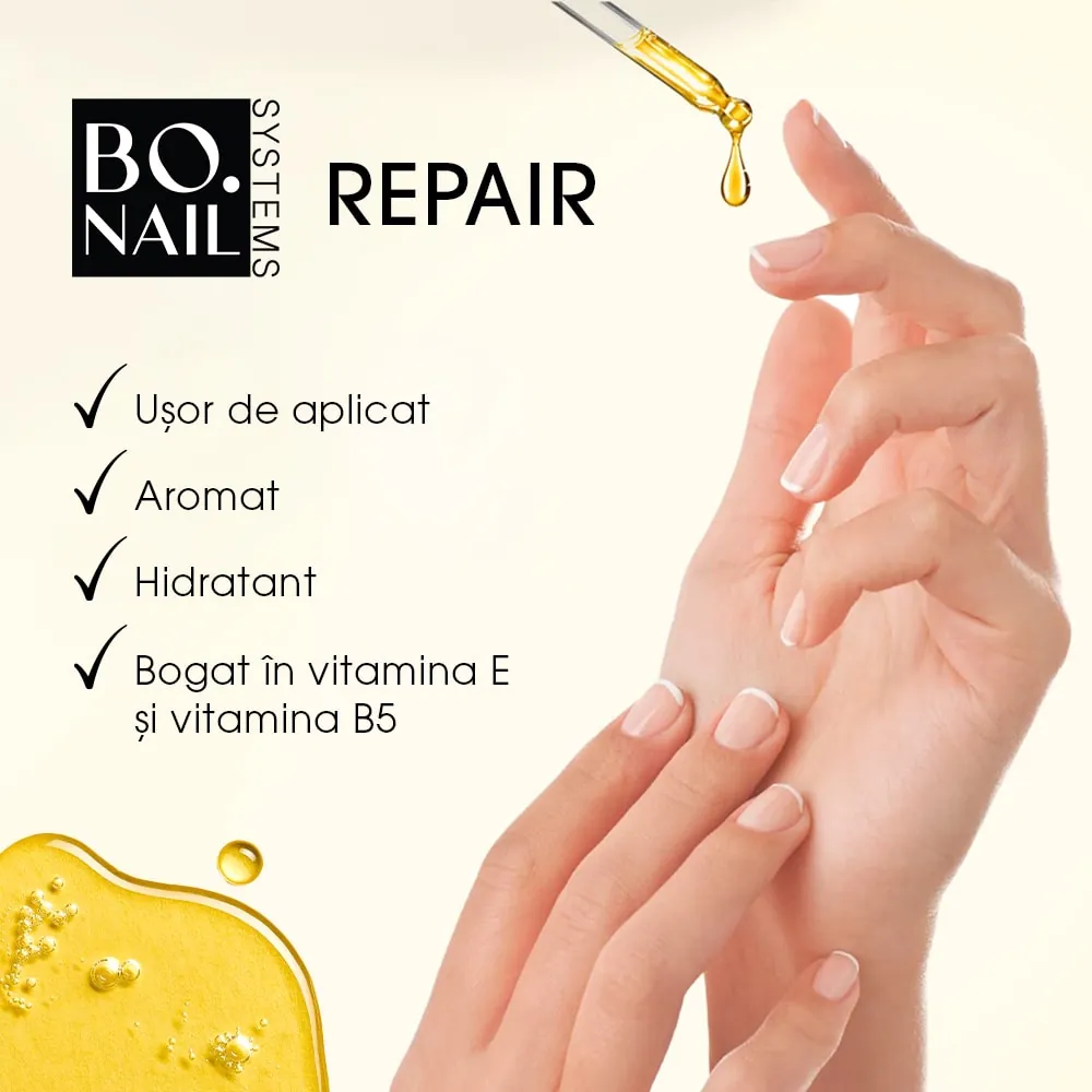 Ulei Reparator pentru Unghii si Cuticule BO.NAIL Repair