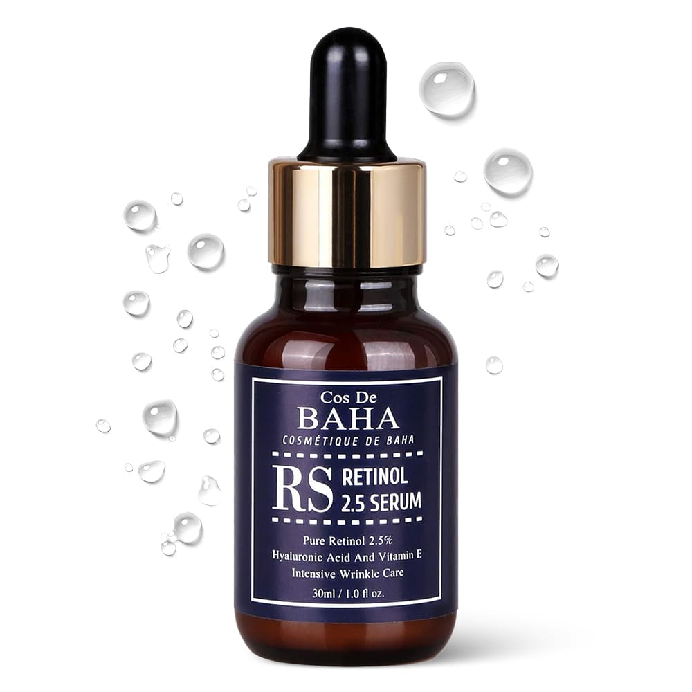 Ser cu Retinol Pur 2.5% - Cos DE BAHA Retinol 2.5% Facial Serum with Vitamin E 30ml RS