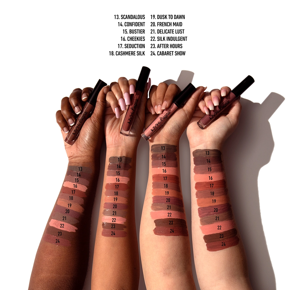 Ruj lichid mat NYX Professional Makeup Lingerie