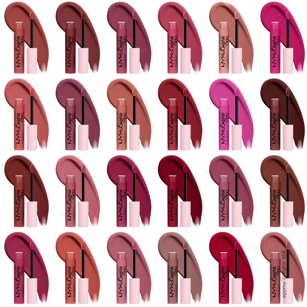 Ruj lichid mat NYX Professional Makeup Lip Lingerie XXL