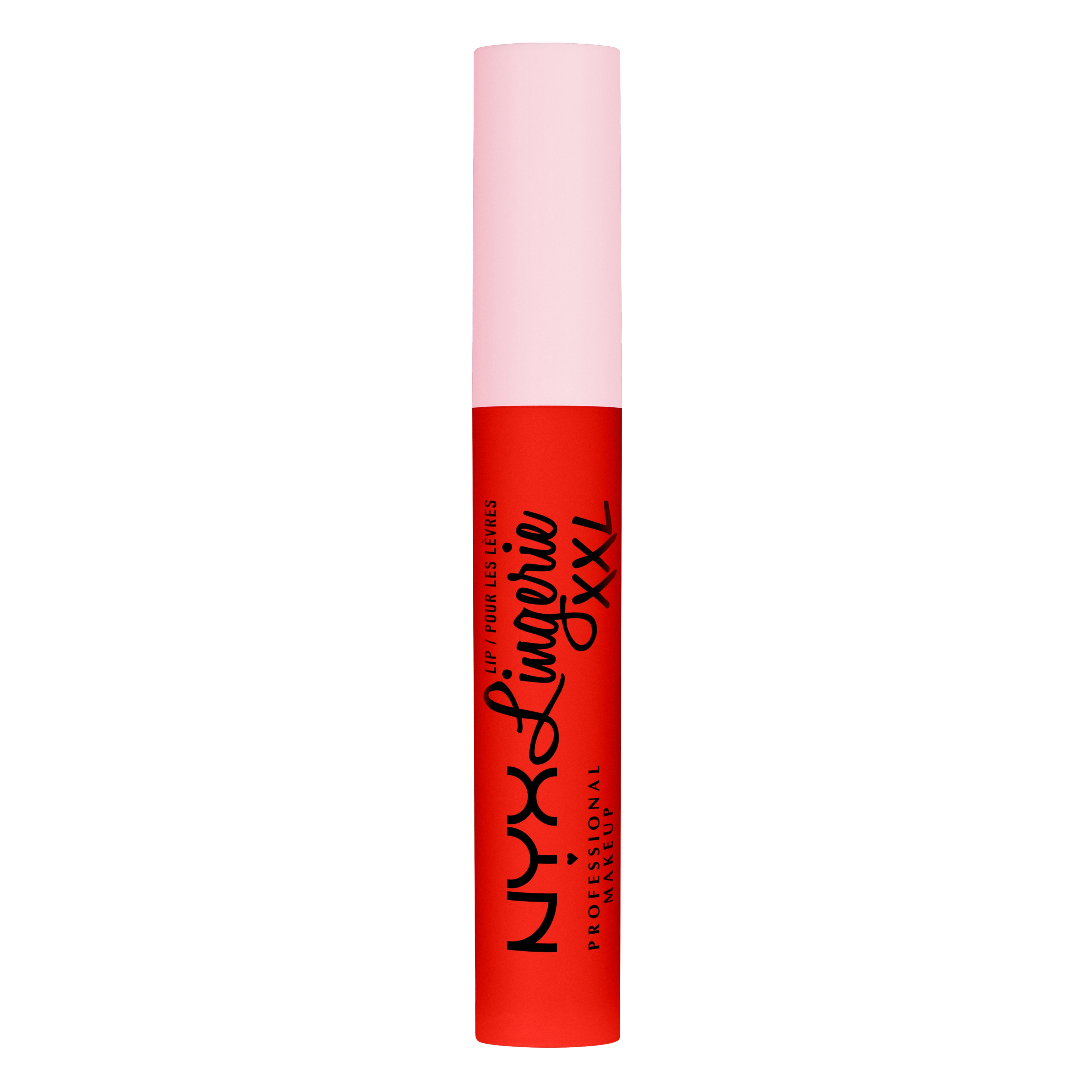 Ruj lichid mat NYX Professional Makeup Lip Lingerie XXL On Fuego