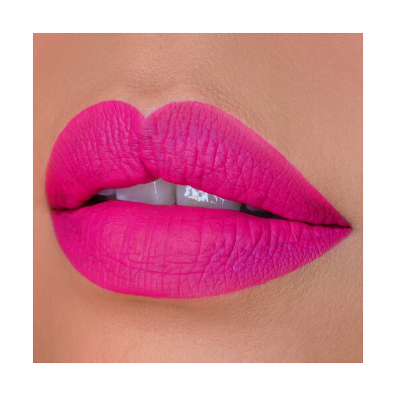 Ruj lichid mat NYX Professional Makeup Lip Lingerie XXL Pink Hit