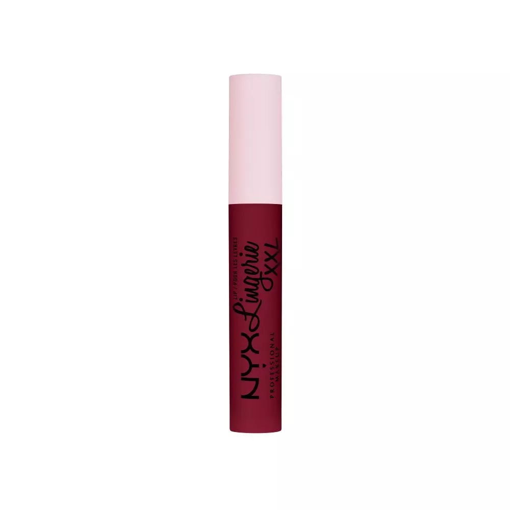 Ruj lichid mat NYX Professional Makeup Lip Lingerie XXL Sizzlin