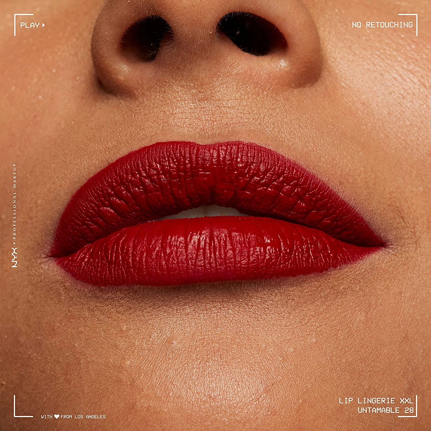 Ruj lichid mat NYX Professional Makeup Lip Lingerie XXL Untamable