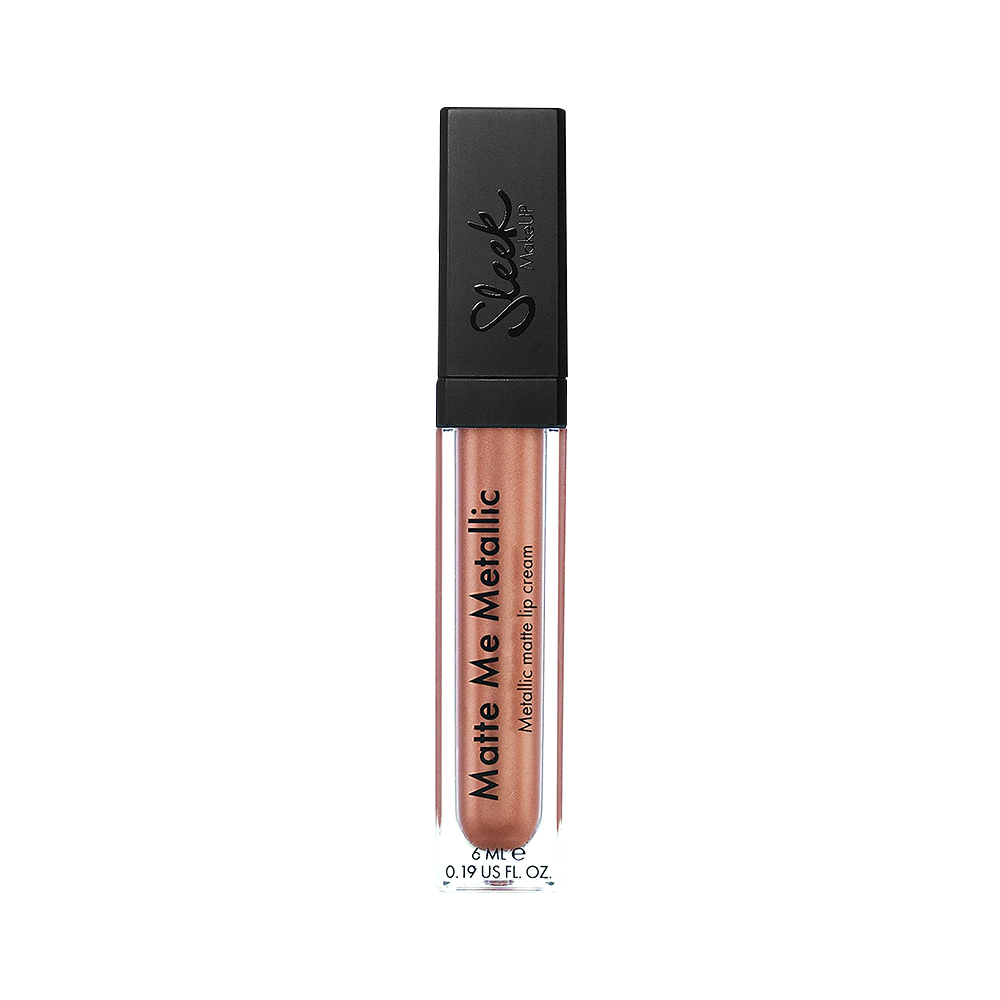 Ruj lichid metalic Sleek MakeUP Matte Me Metallic Roman Copper
