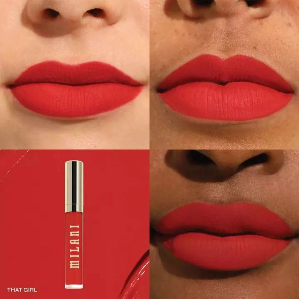 Ruj Lichid Milani Stay Put Longwear Lipstick That Girl