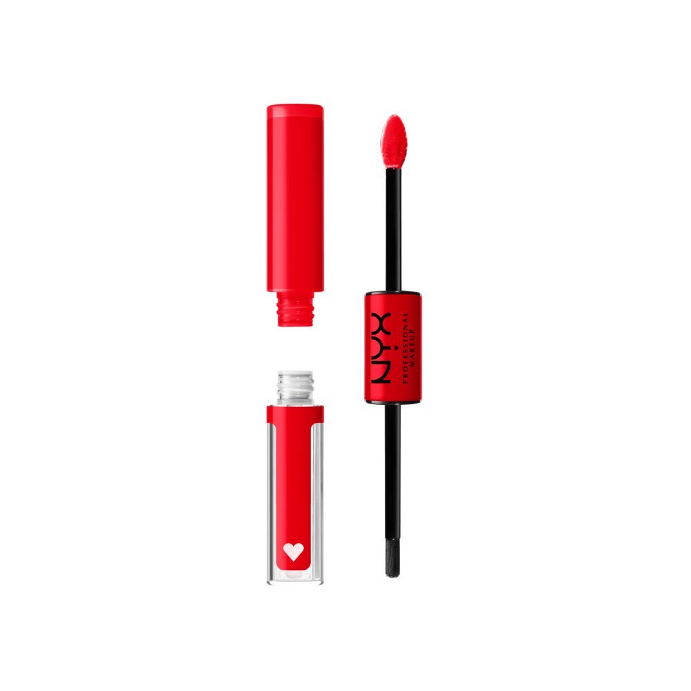 Ruj lichid Nyx Professional Makeup Shine Loud Pro Pigment Shine Rebel in Red