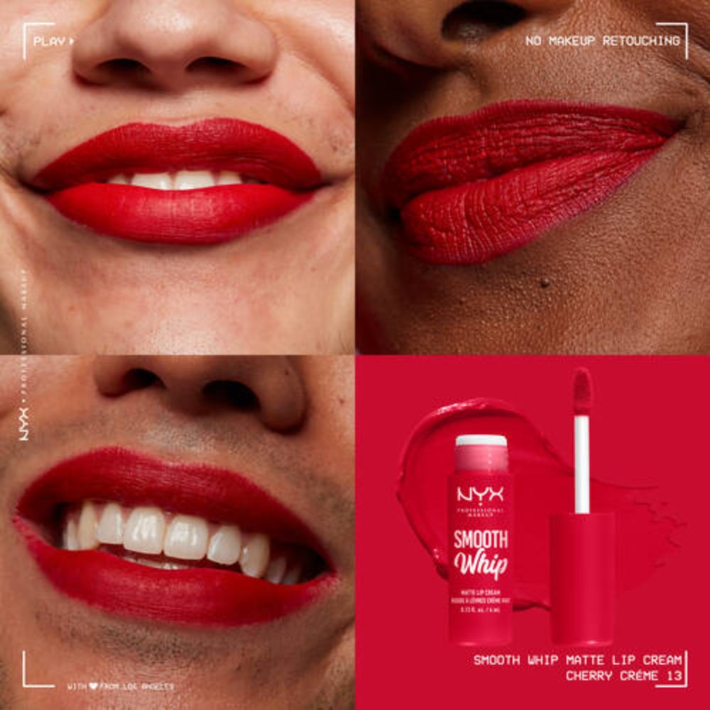 Ruj Lichid NYX Professional Makeup Smooth Whip Matte Lip Cream Cherry Creme