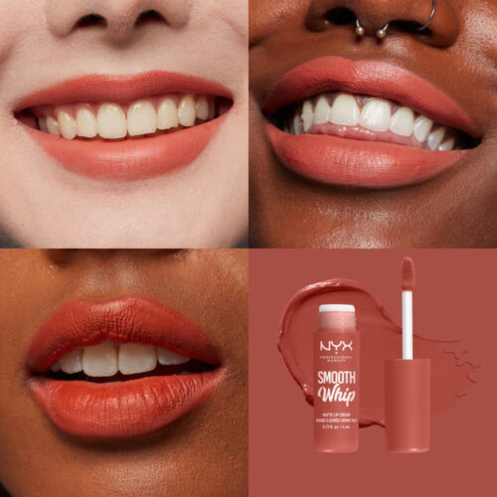 Ruj Lichid NYX Professional Makeup Smooth Whip Matte Lip Cream Pushin` Cushion