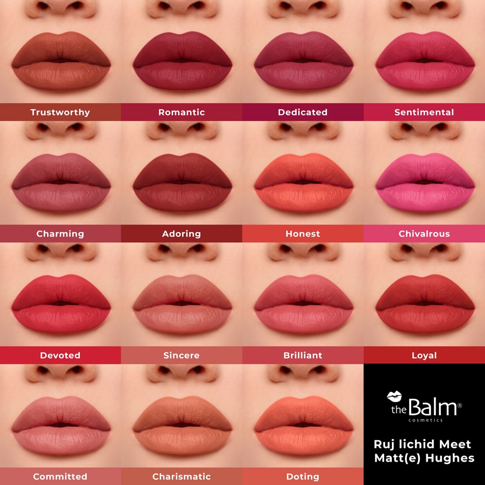 Ruj lichid theBalm Meet Matt(e) Hughes