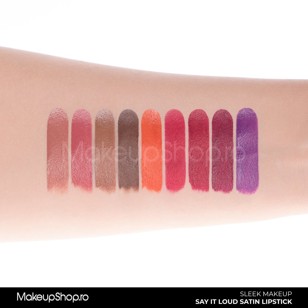 Ruj Sleek MakeUP Say it Loud Satin Lipstick