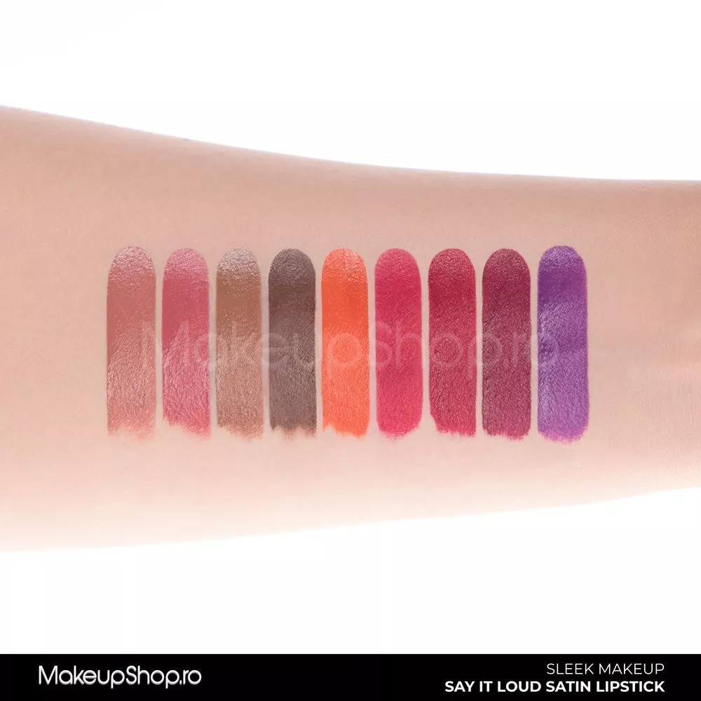 Ruj Sleek MakeUP Say it Loud Satin Lipstick