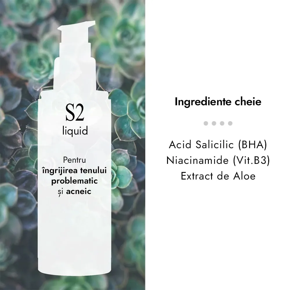 Lotiune Tonica Exfolianta cu Acid Salicilic 2% - Cos DE BAHA Salicylic Acid Liquid