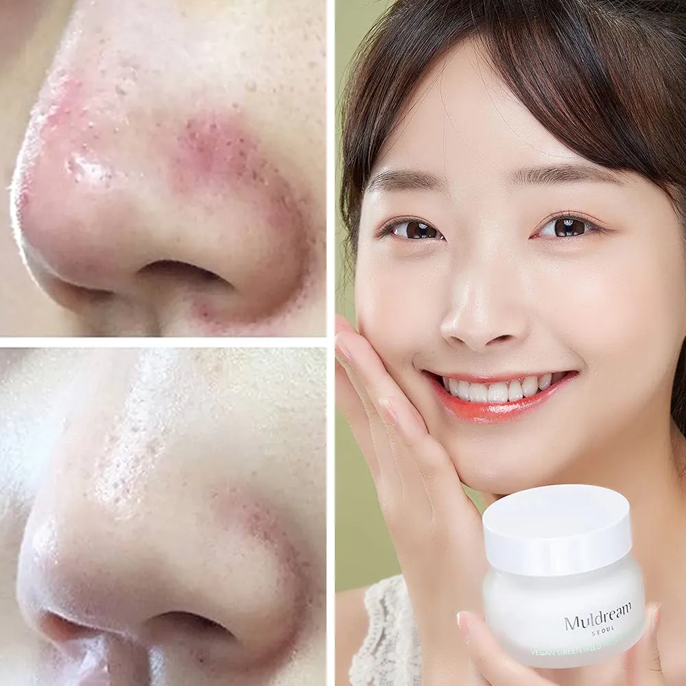 Crema Hidratanta - Sebum Control - Muldream Vegan Green Mild Fresh Facial Cream