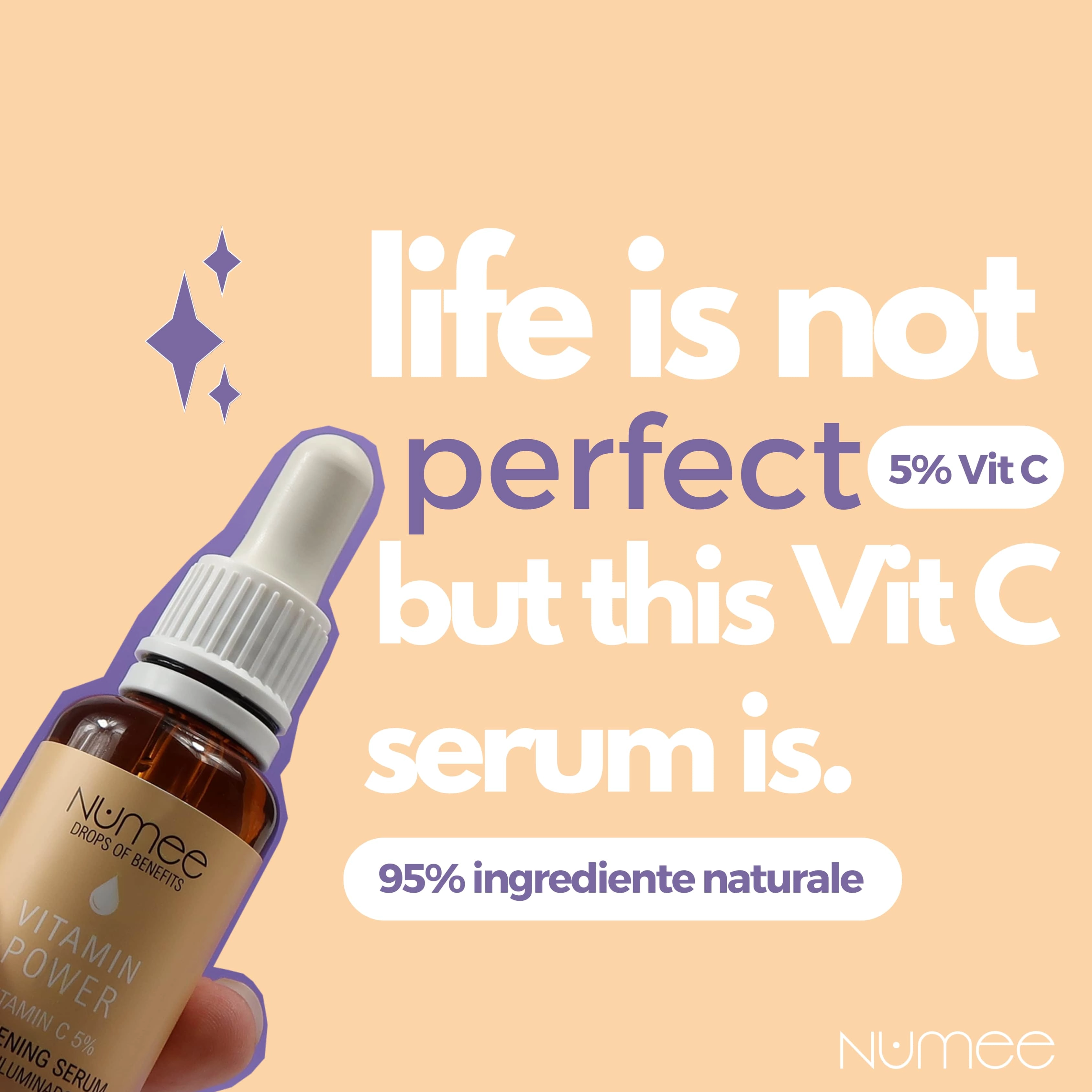 Ser Fata Numee Drops Of Benefits Vitamin Power Vit C Brightening Serum